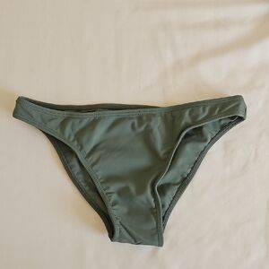 Olive Green Women's Swim Bottom